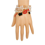 Load image into Gallery viewer, Pearl Boutique Charm Bracelets
