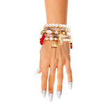 Load image into Gallery viewer, Pearl Bead Fashion Charm Bracelets
