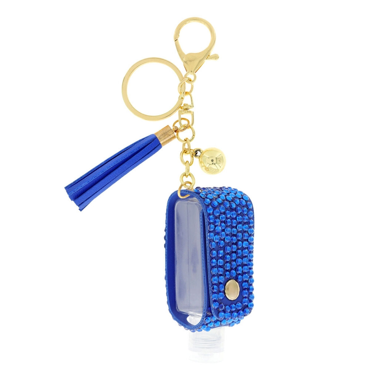 Royal Blue Sanitizer Keychain