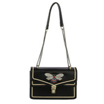 Load image into Gallery viewer, Black Bee Dual Compartment Shoulder Bag
