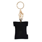 Load image into Gallery viewer, N Black Keychain Bag Charm
