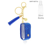 Load image into Gallery viewer, Royal Blue Sanitizer Keychain
