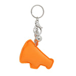Load image into Gallery viewer, Orange Megaphone Keychain Bag Charm
