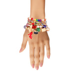 Load image into Gallery viewer, Rainbow Fashion Charm Bracelets
