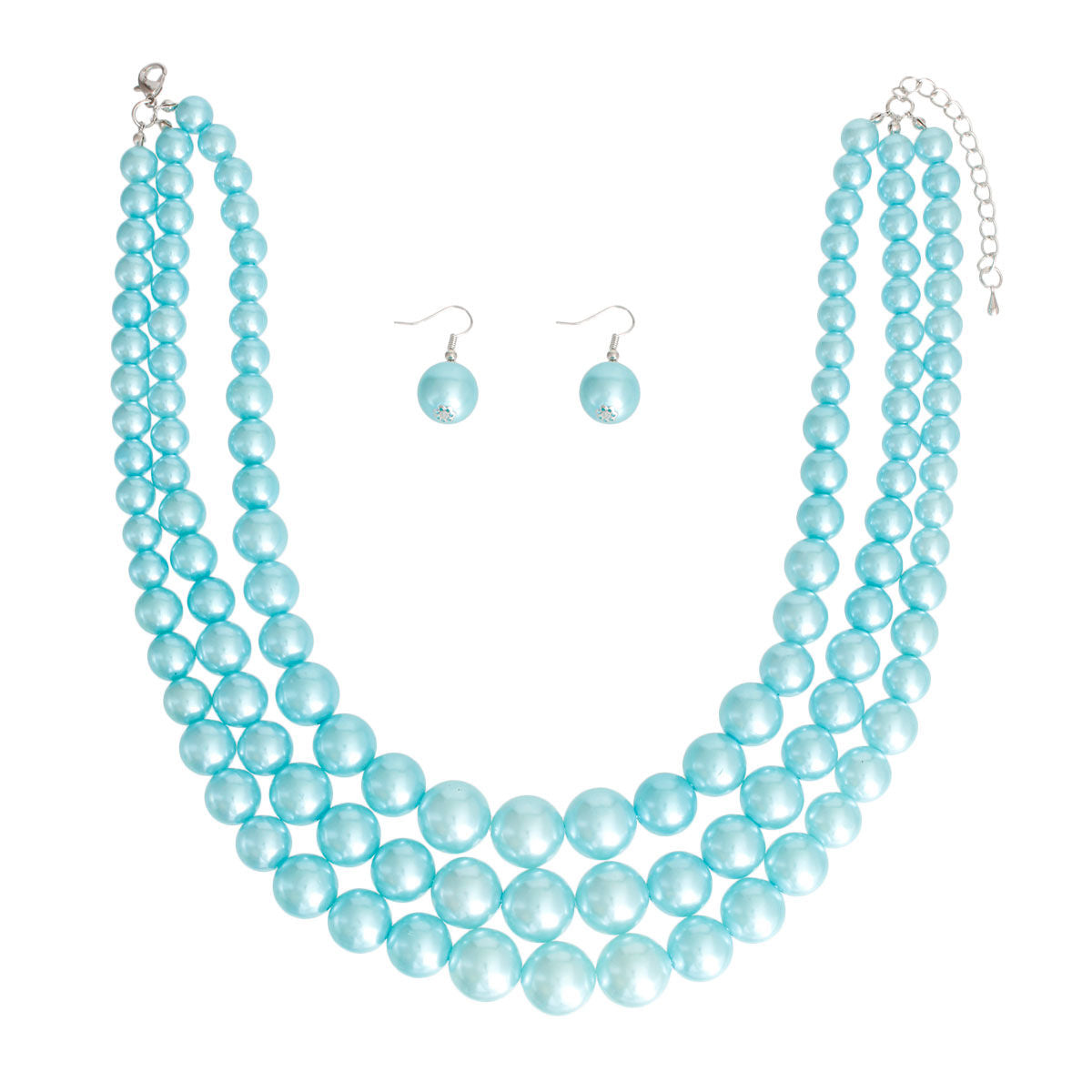 Turquoise Pearl 3 Layer Set