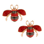 Load image into Gallery viewer, Bee-lieve in Elegance: Bee Studs
