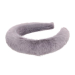 Load image into Gallery viewer, Slate Gray Fur Headband

