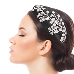 Load image into Gallery viewer, White Bead Embellished Headband
