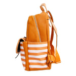 Load image into Gallery viewer, Mustard and White Stripe Backpack
