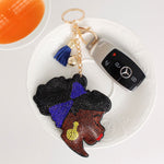 Load image into Gallery viewer, Blue Headband Woman Keychain

