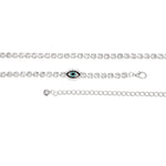 Load image into Gallery viewer, Rhinestone Belt Silver Evil Eye Chain for Women
