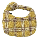 Load image into Gallery viewer, Mustard Plaid Sherpa Bag

