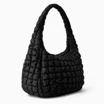 Load image into Gallery viewer, Crossbody Quilted Black Bag for Women
