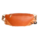 Load image into Gallery viewer, Brown Fringe Fanny Pack
