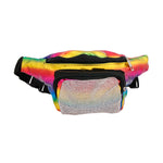 Load image into Gallery viewer, Rainbow Rhinestone Fanny Pack
