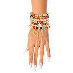 Load image into Gallery viewer, Multi Pearl Love 7 Pcs Bracelets

