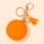 Load image into Gallery viewer, Orange Basketball Keychain Bag Charm
