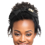 Load image into Gallery viewer, Black Bow Decor Headband
